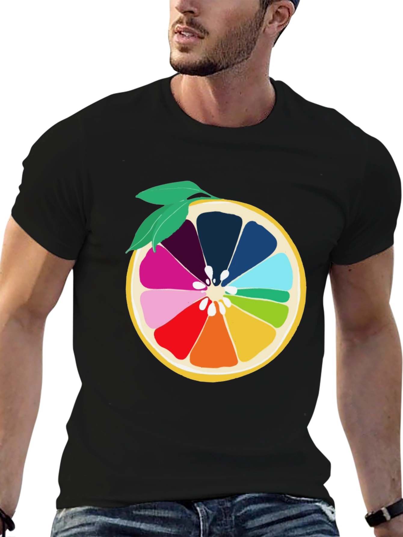 Citrus Slice Graphic Tee - Bright & Fun!