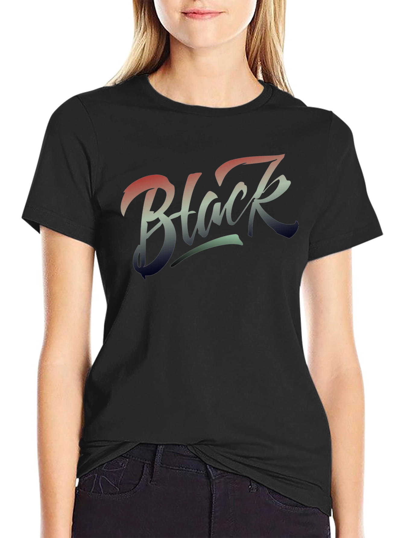 Black Graphic T-Shirt - Stylish Mens Tee