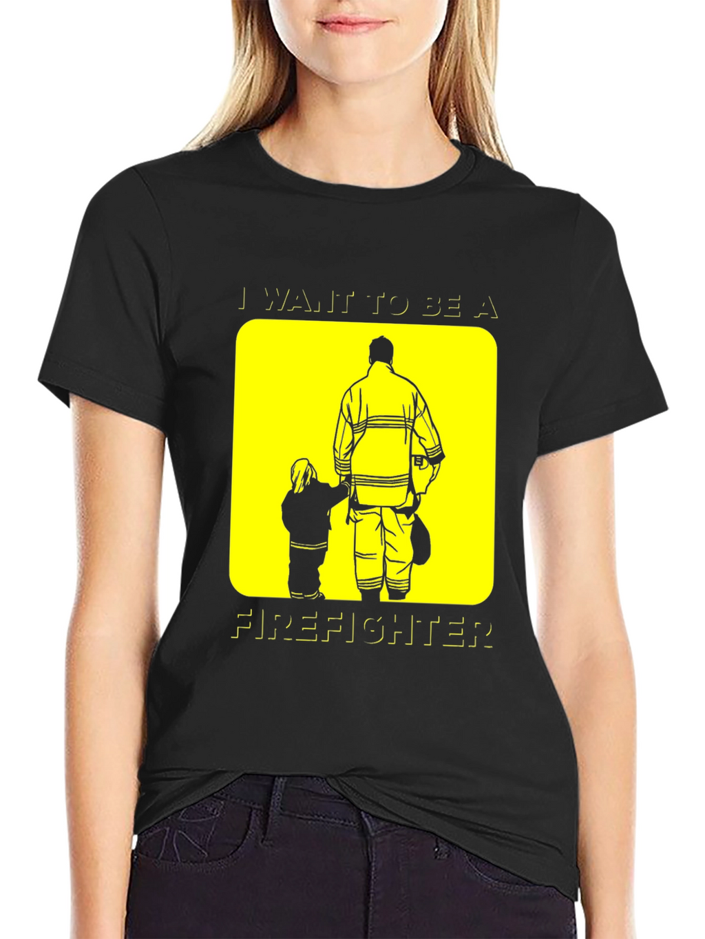 Firefighter Dream T-Shirt - Black