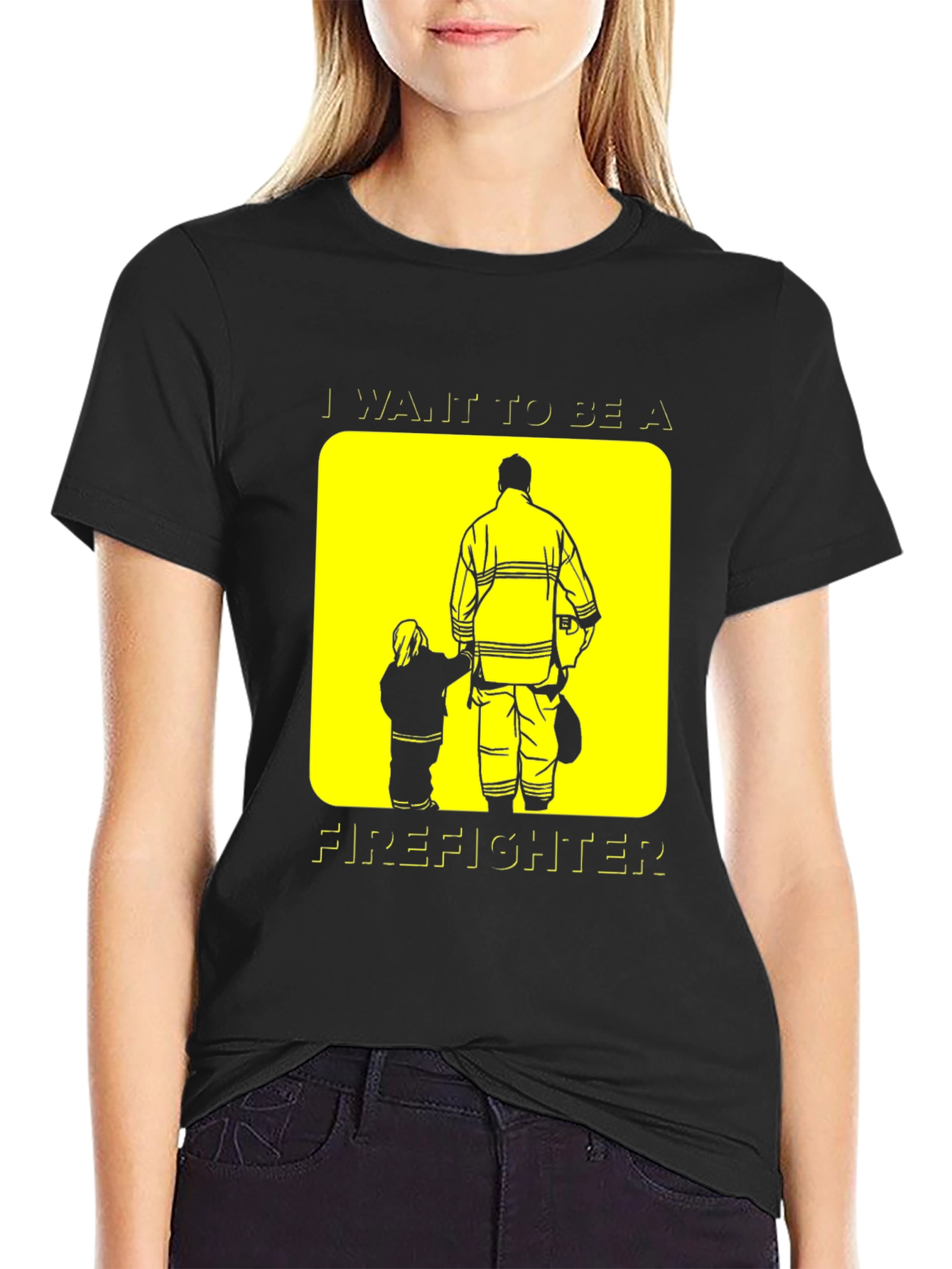 Firefighter Dream T-Shirt - Black