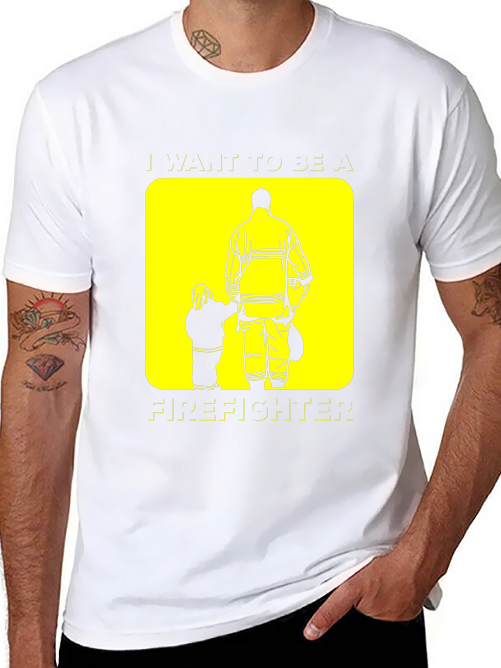 Firefighter Dream T-Shirt - Black