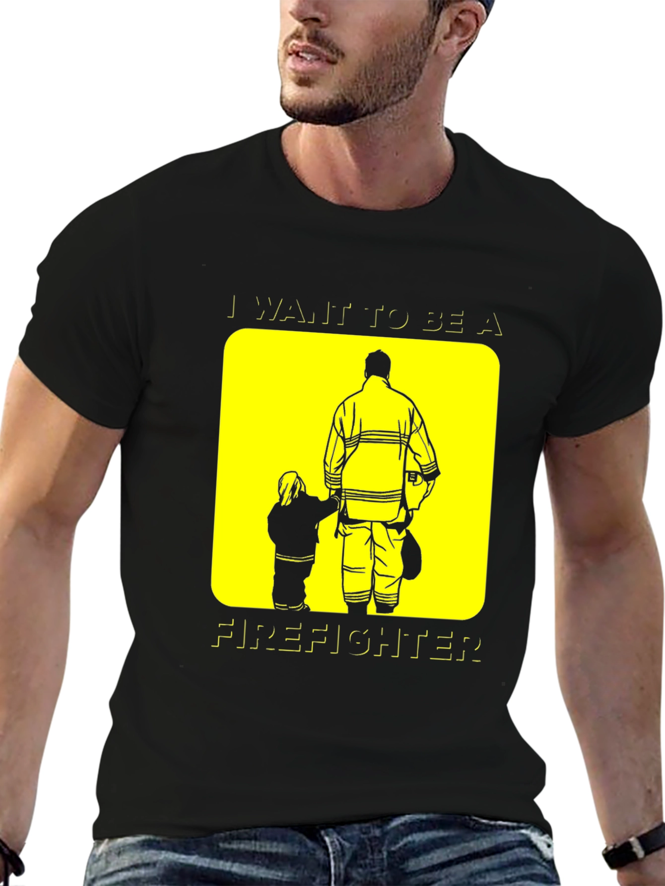 Firefighter Dream T-Shirt - Black