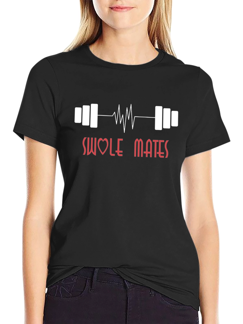 Swole Mates Graphic Tee - Workout Shirt