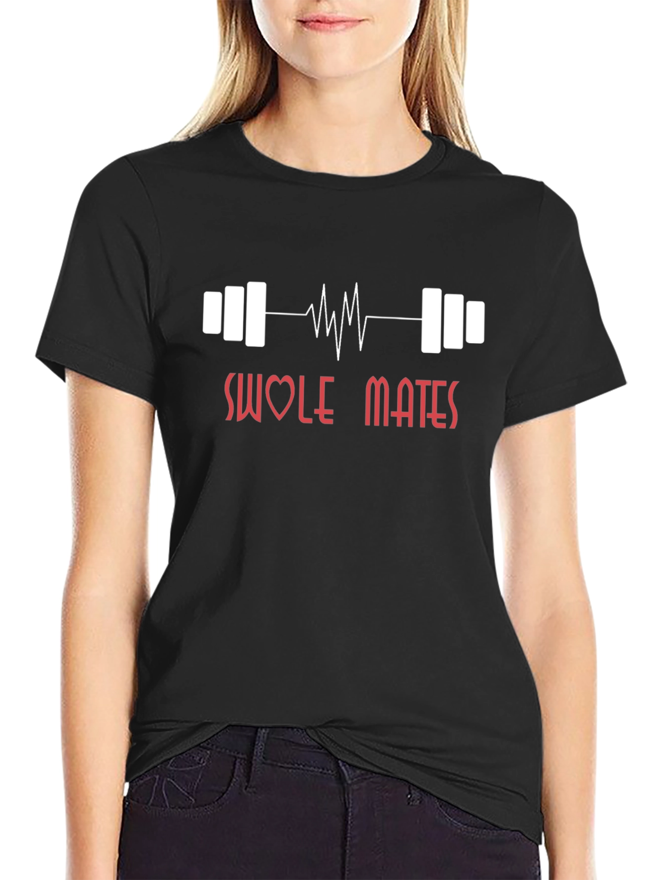 Swole Mates Graphic Tee - Workout Shirt