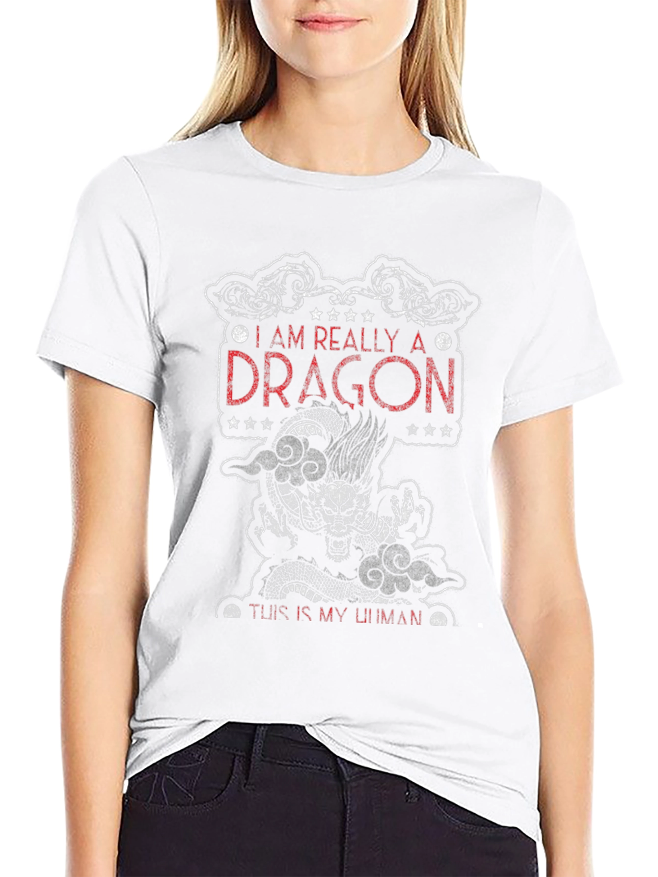 I am Really a Dragon Graphic Tee