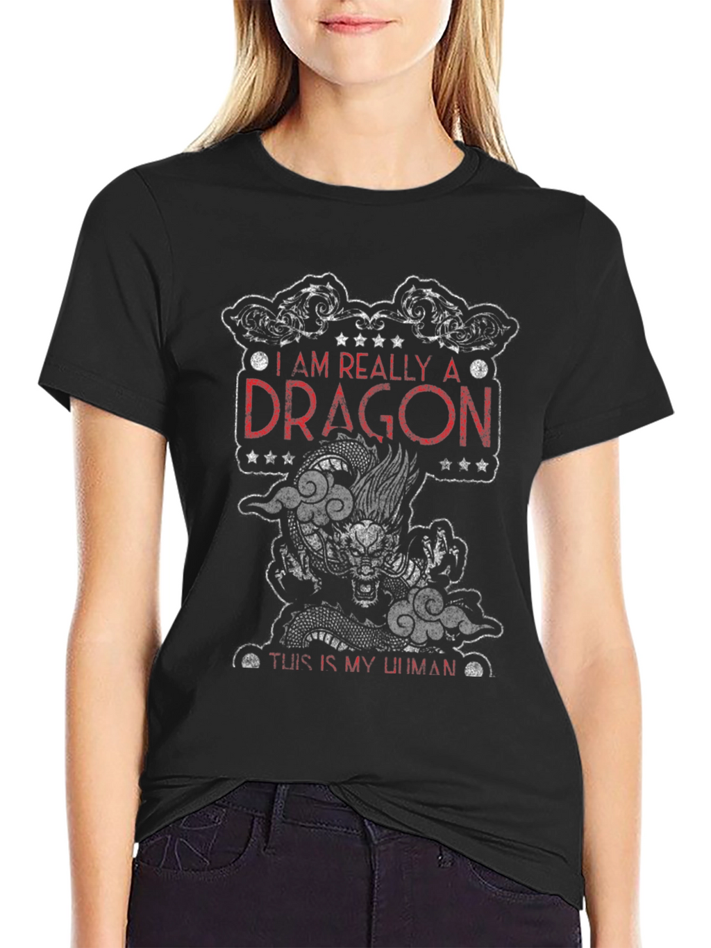 I am Really a Dragon Graphic Tee
