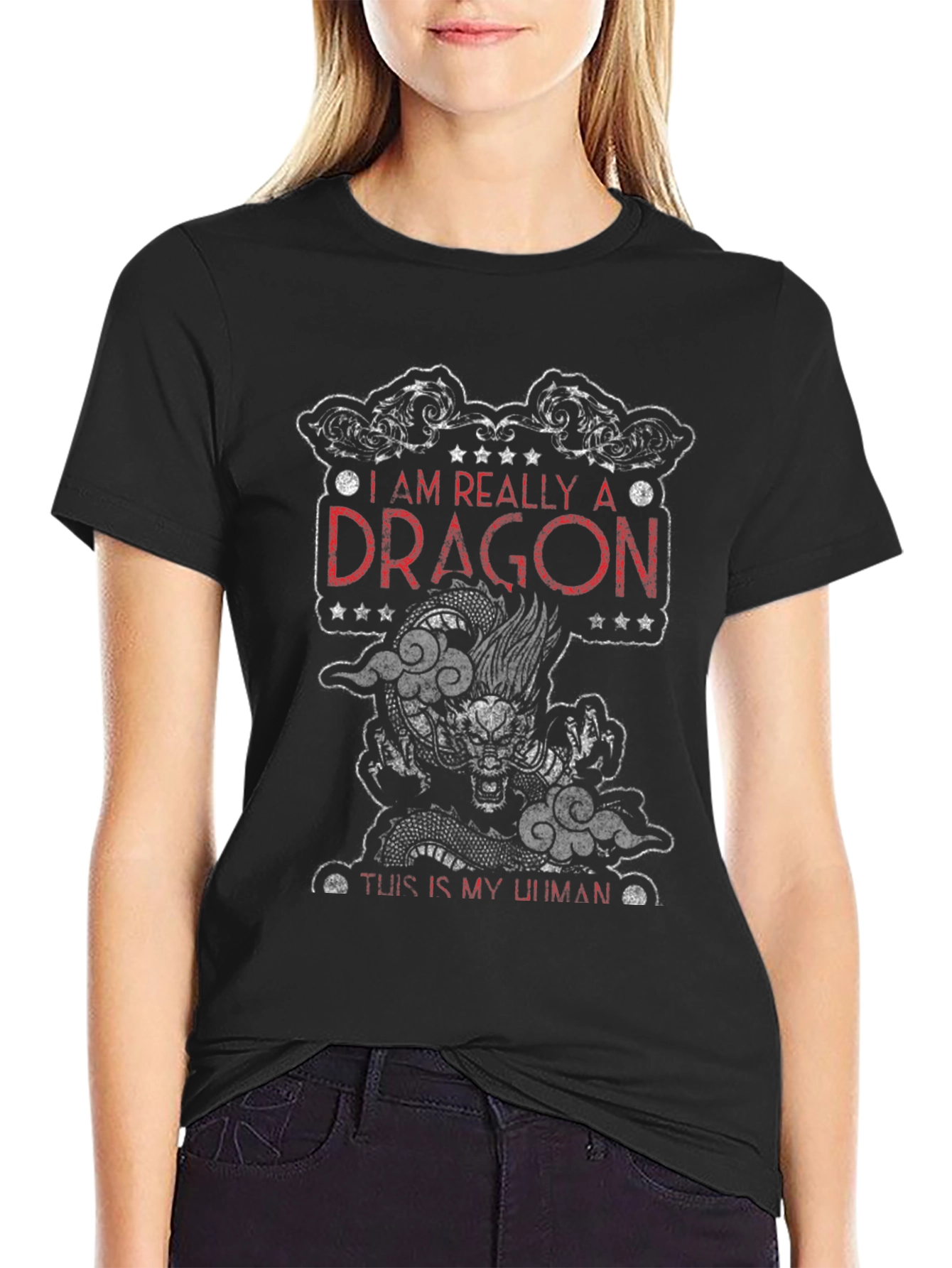 I am Really a Dragon Graphic Tee