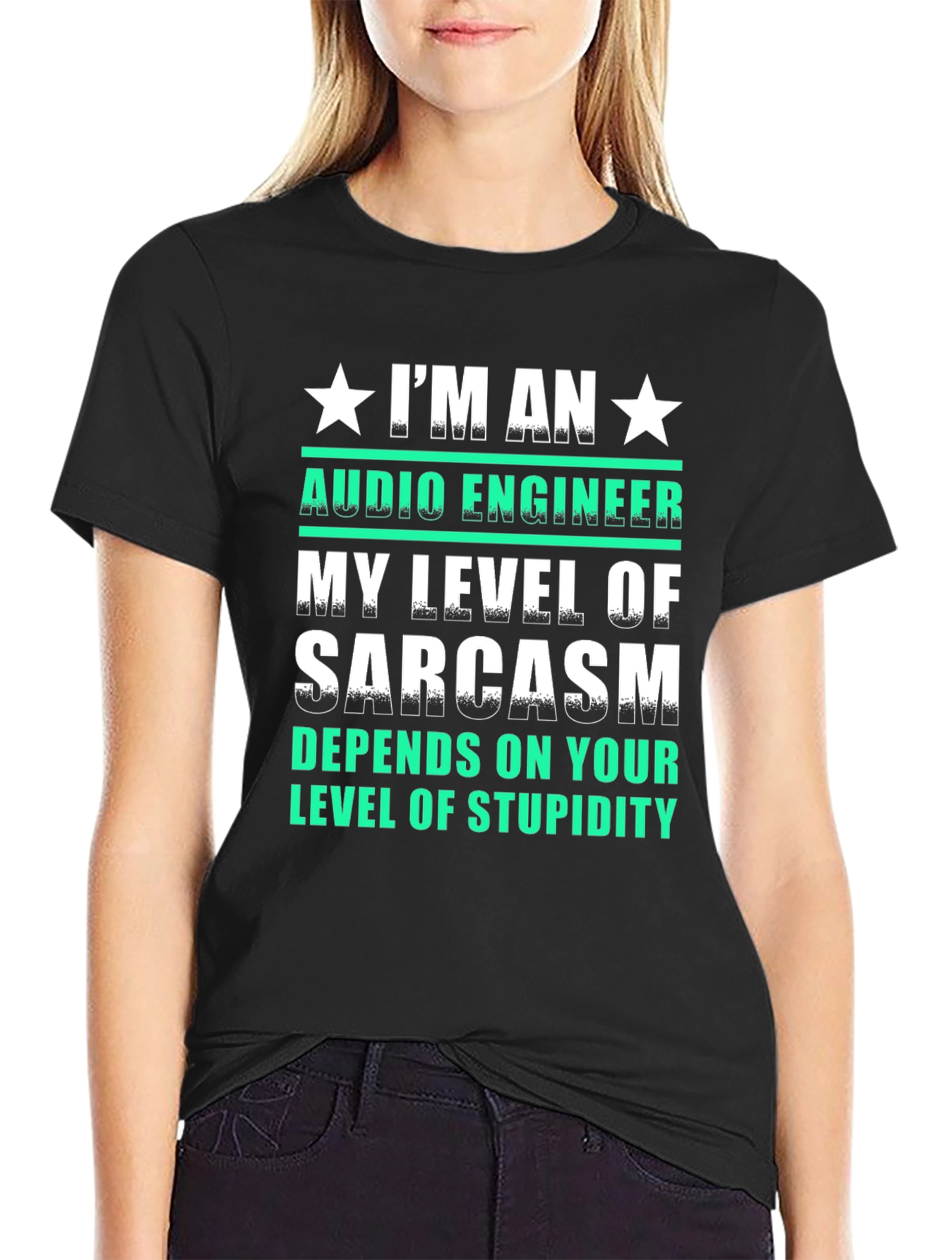 Audio Engineer Sarcasm T-Shirt - Funny Graphic Tee