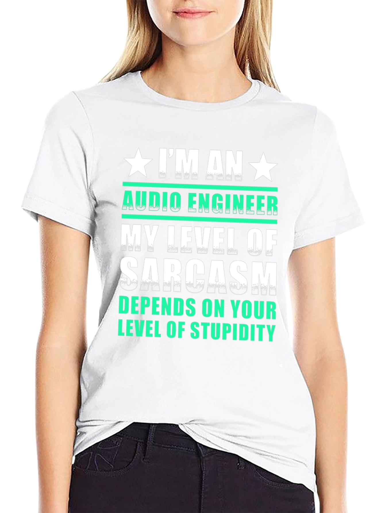 Audio Engineer Sarcasm T-Shirt - Funny Graphic Tee