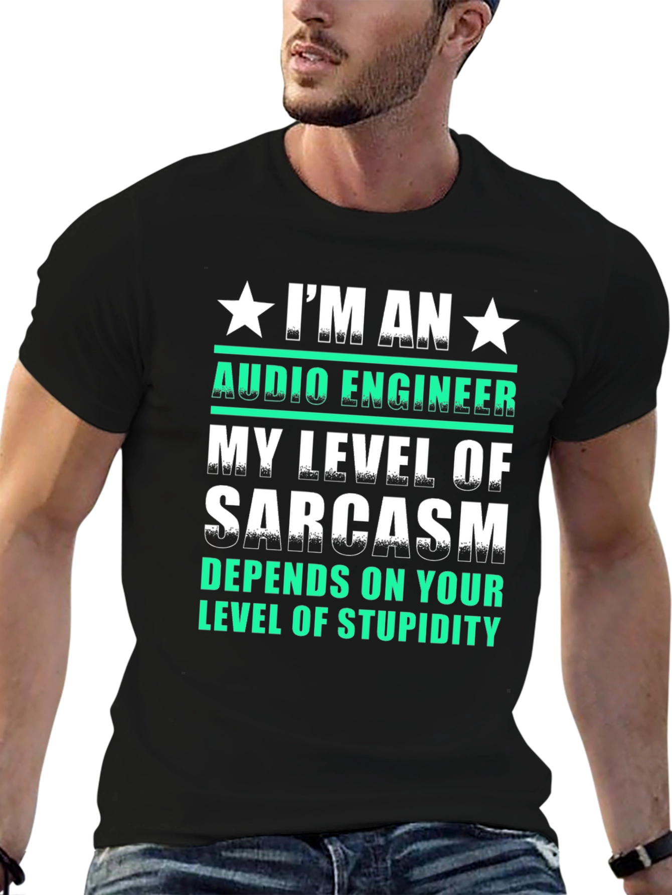 Audio Engineer Sarcasm T-Shirt - Funny Graphic Tee