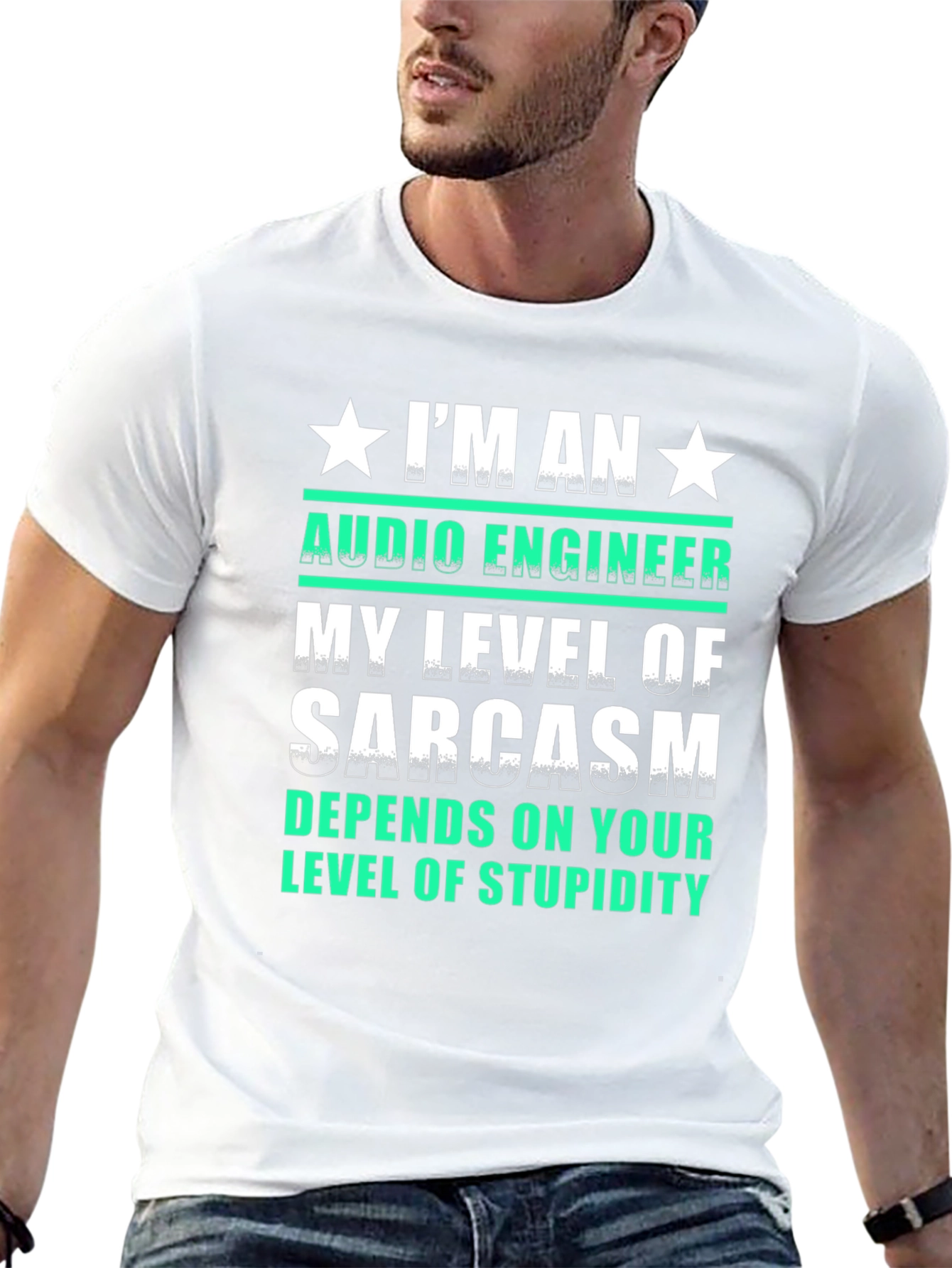 Audio Engineer Sarcasm T-Shirt - Funny Graphic Tee