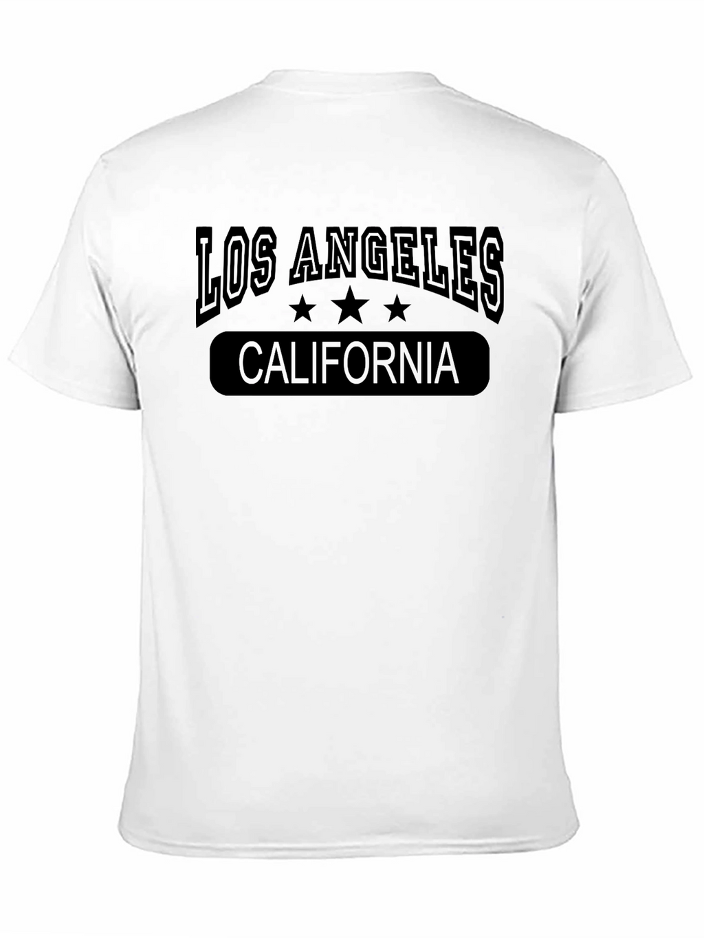 Los Angeles California Graphic Tee - Black
