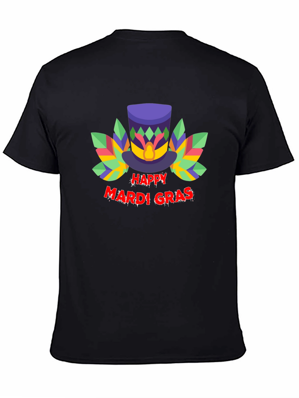 Happy Mardi Gras T-Shirt Party Tee
