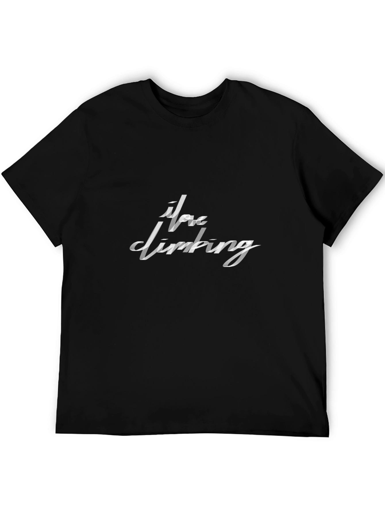 If Im Climbing T-Shirt - Cool Black Graphic Tee
