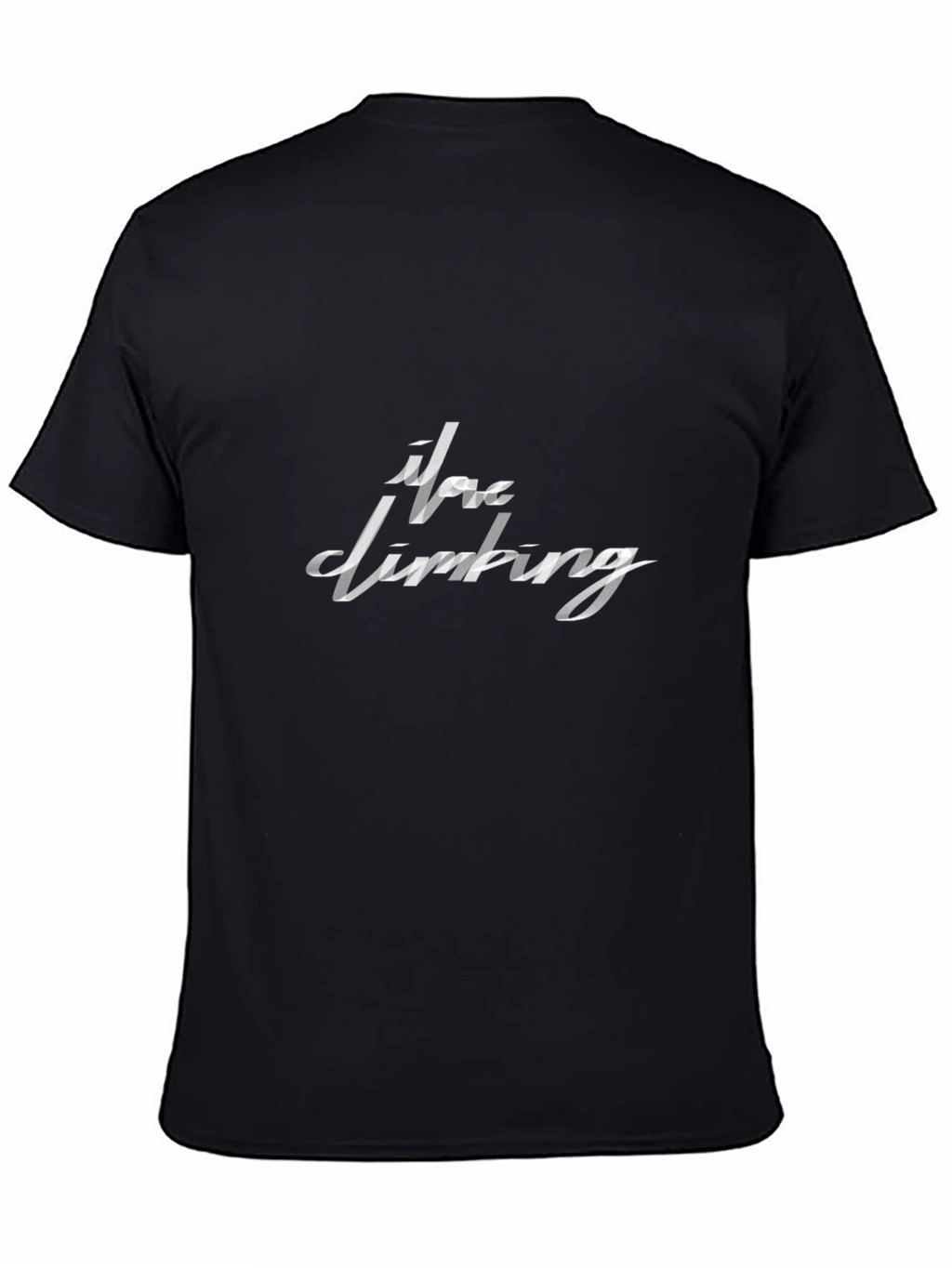If Im Climbing T-Shirt - Cool Black Graphic Tee