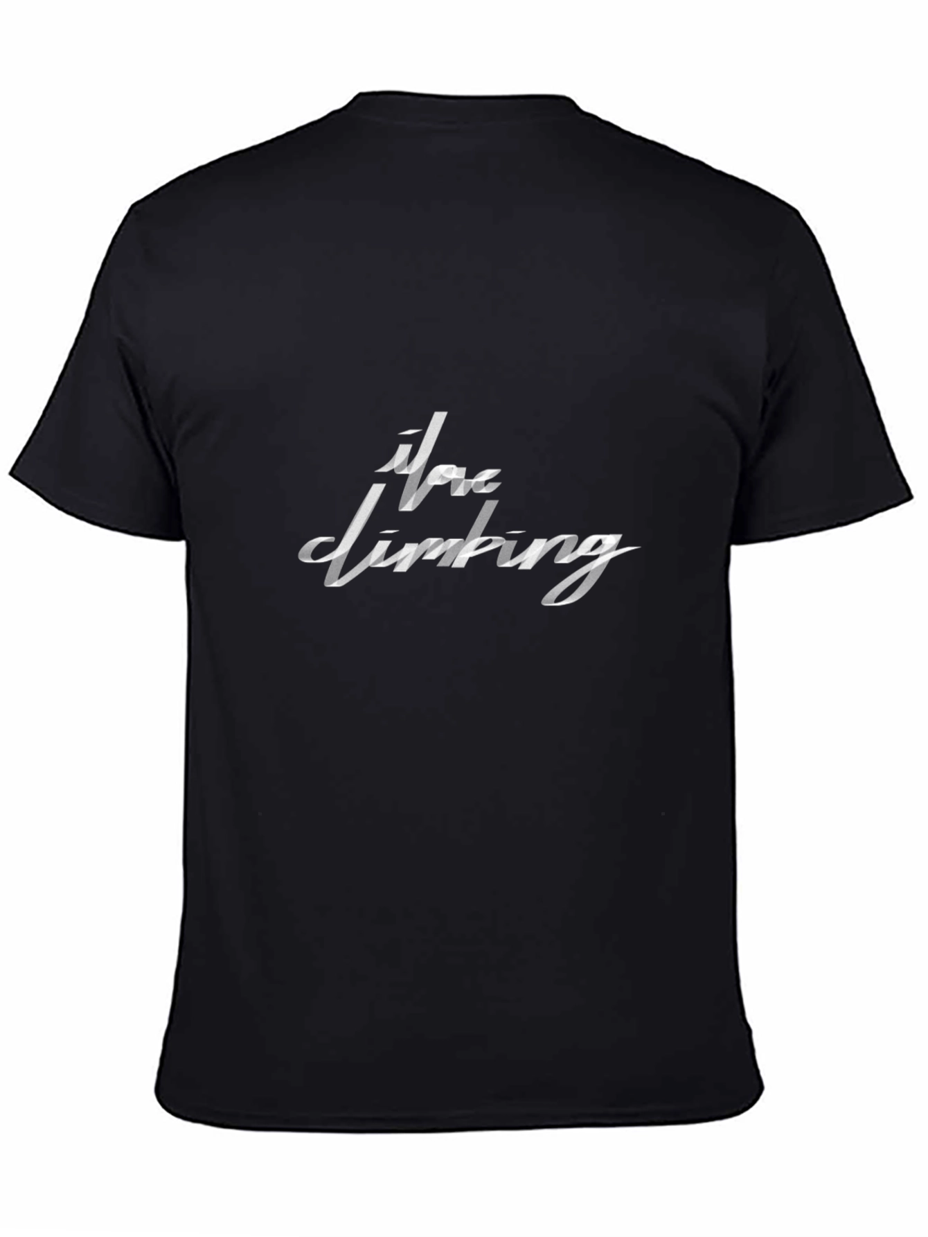 If Im Climbing T-Shirt - Cool Black Graphic Tee