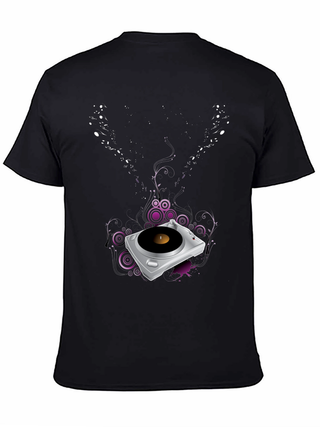 DJ Turntable Graphic Tee