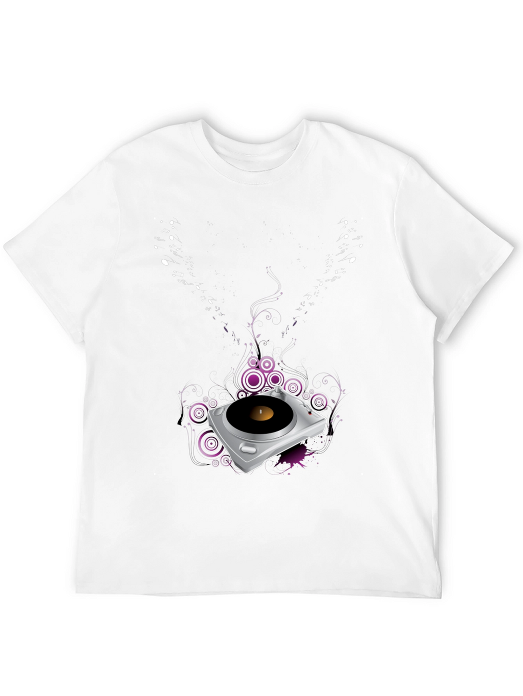DJ Turntable Graphic Tee