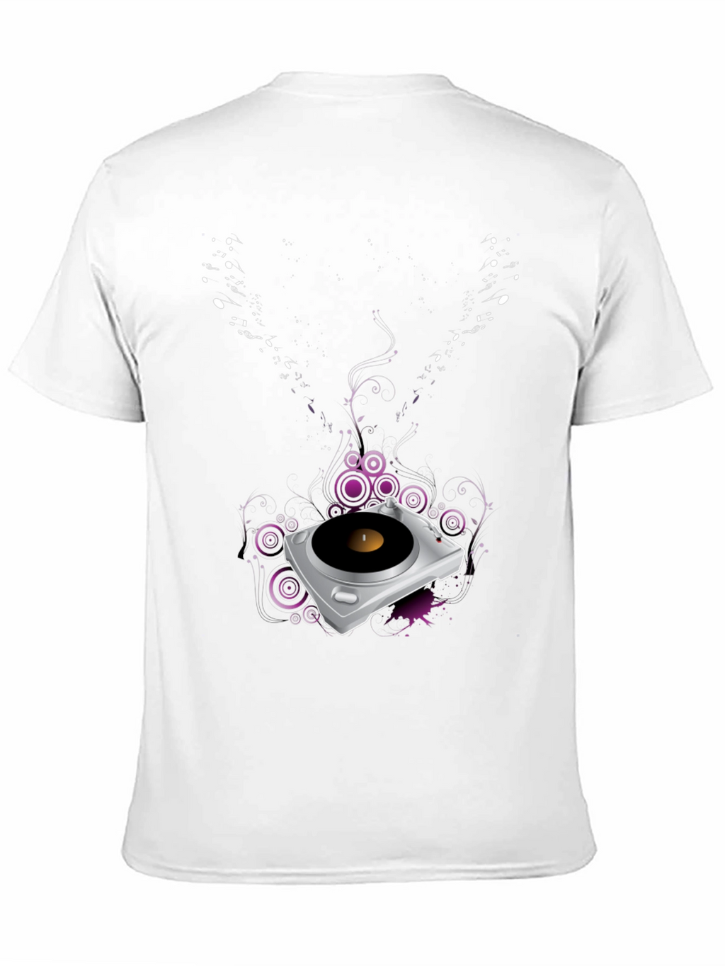 DJ Turntable Graphic Tee