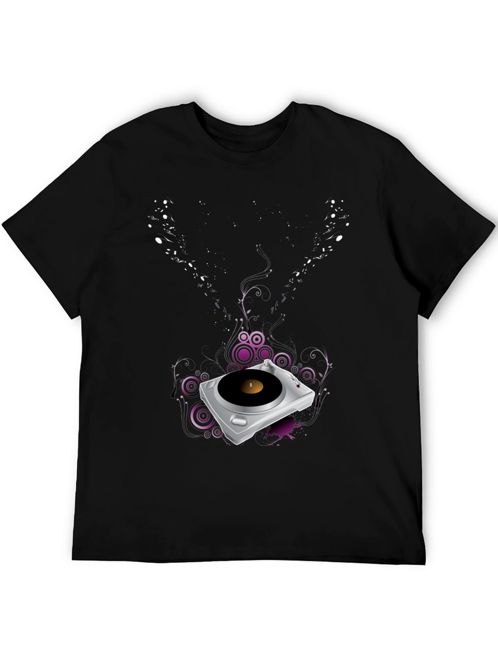 DJ Turntable Graphic Tee