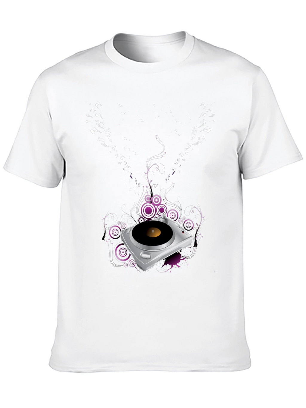 DJ Turntable Graphic Tee