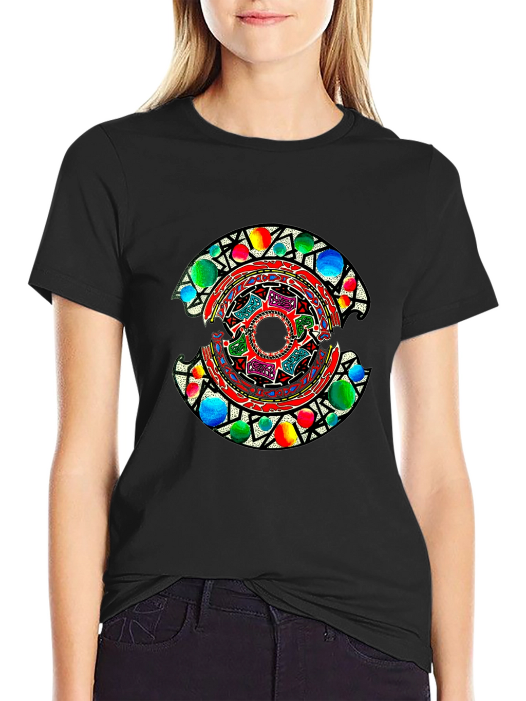 Vibrant Celtic Knot T-Shirt - Unique Graphic Tee