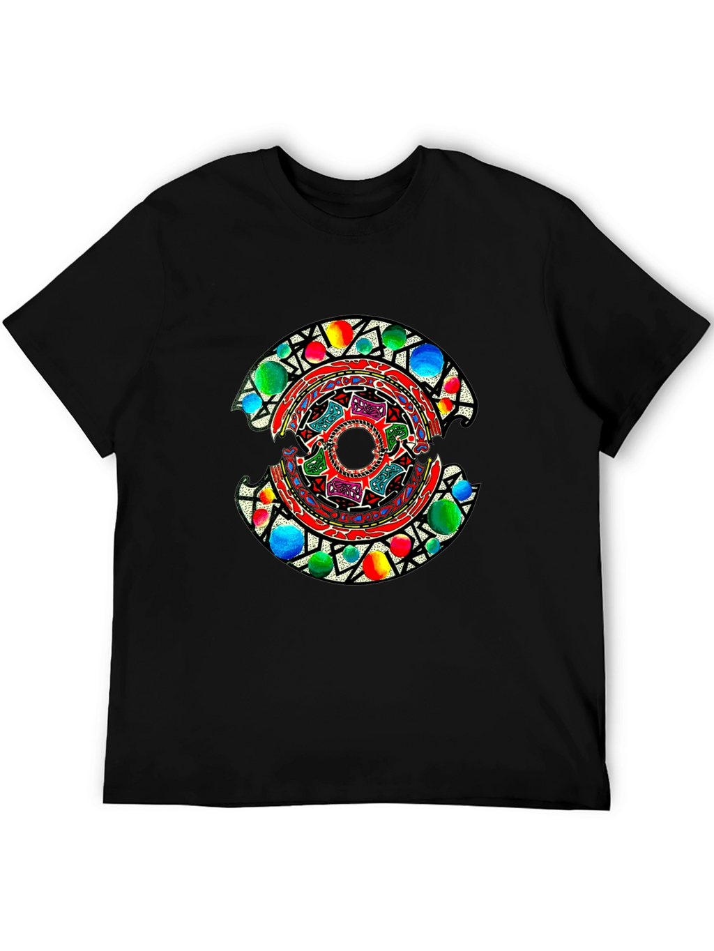 Vibrant Celtic Knot T-Shirt - Unique Graphic Tee