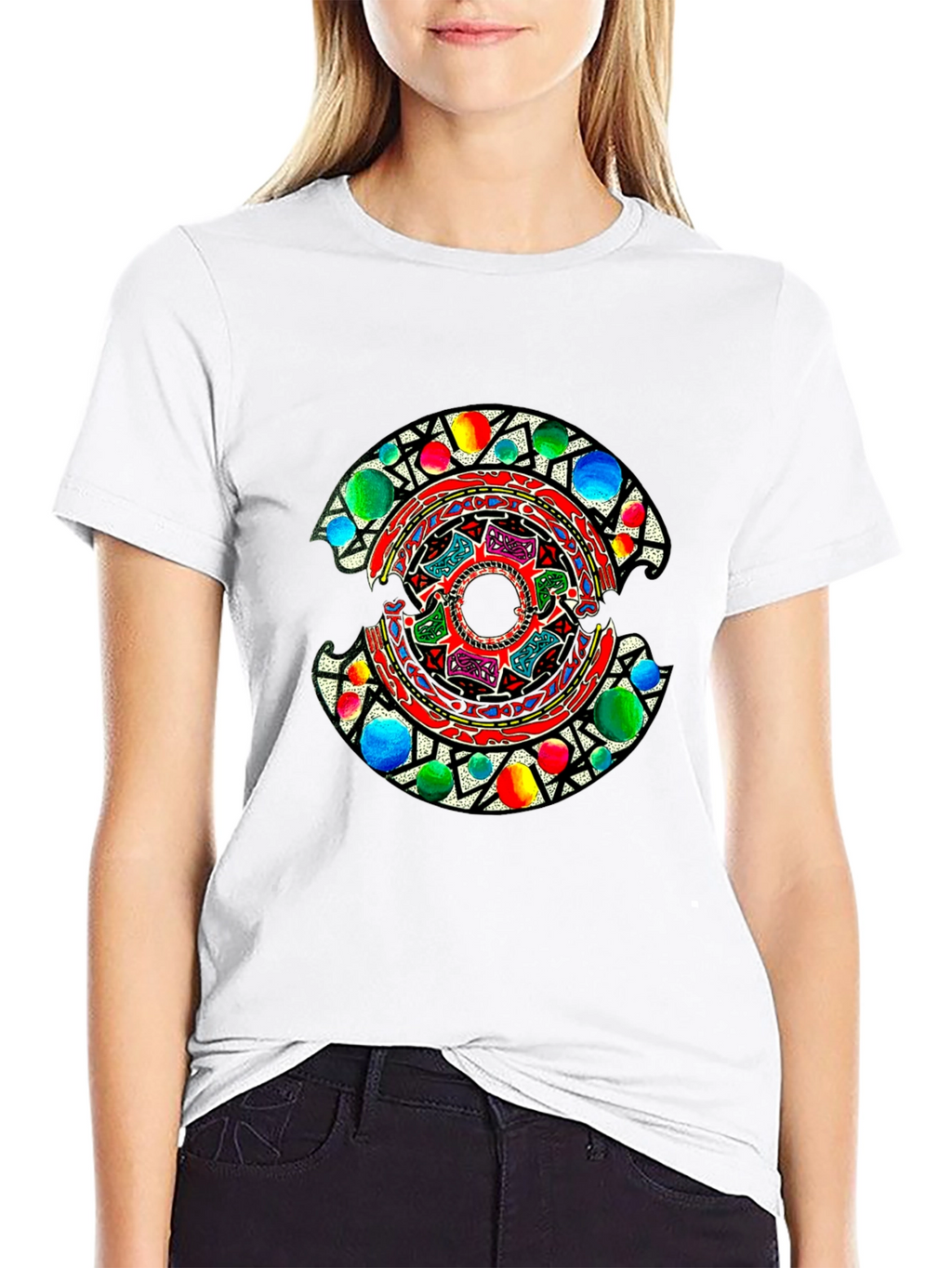 Vibrant Celtic Knot T-Shirt - Unique Graphic Tee