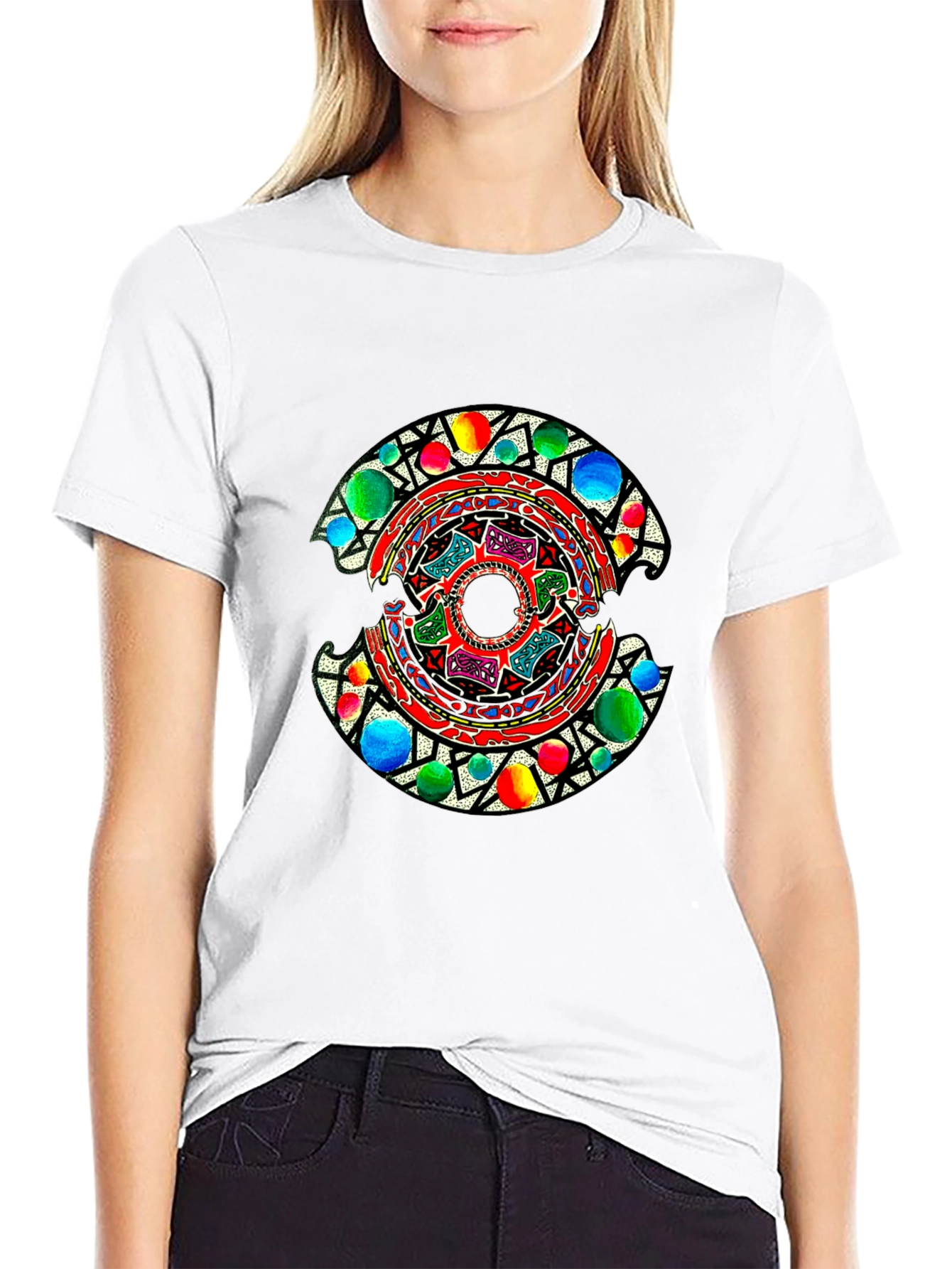 Vibrant Celtic Knot T-Shirt - Unique Graphic Tee