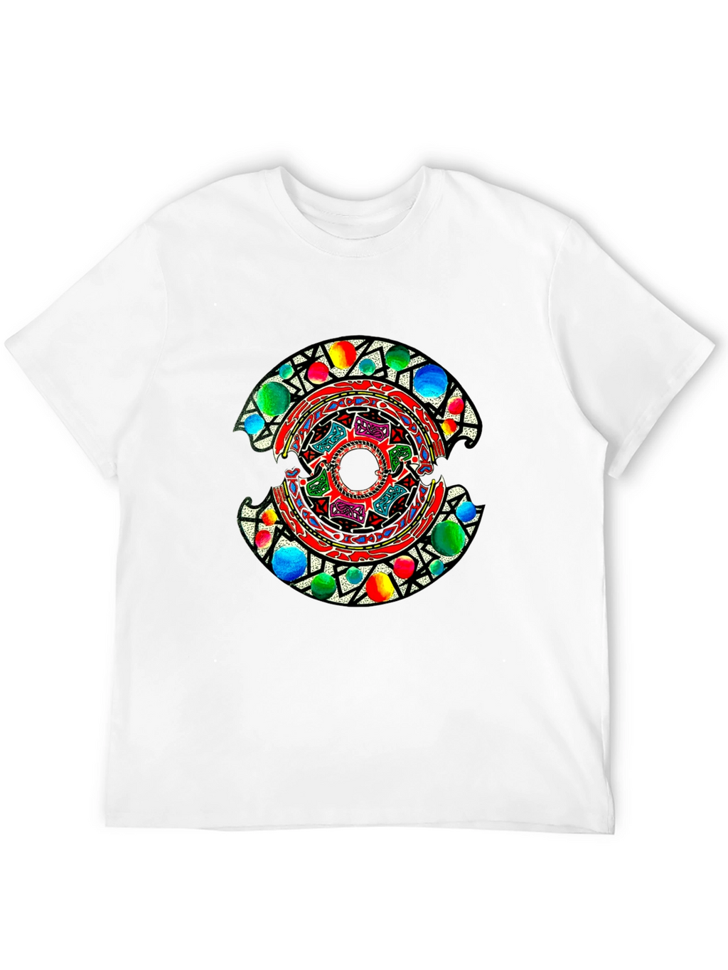 Vibrant Celtic Knot T-Shirt - Unique Graphic Tee