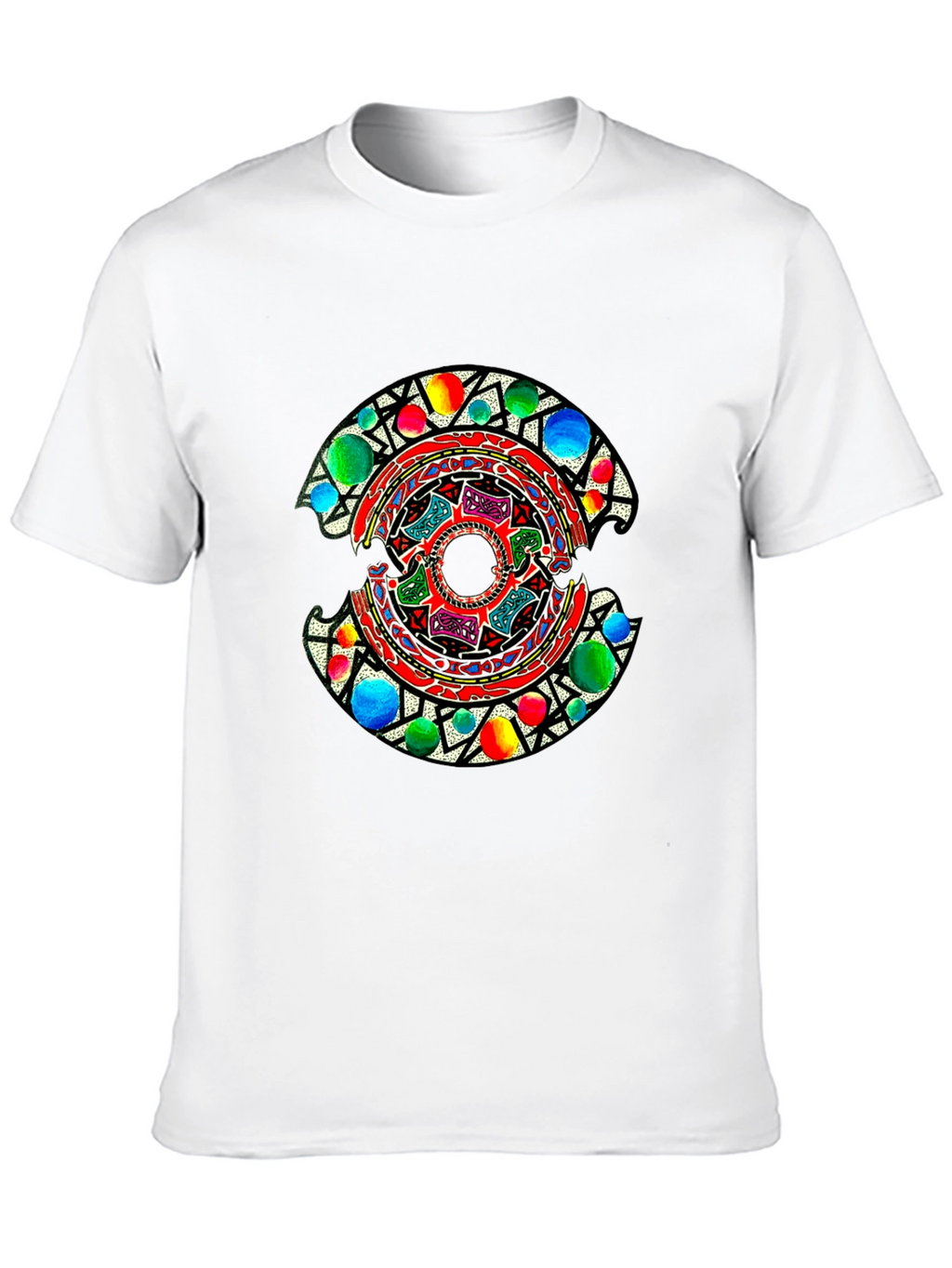 Vibrant Celtic Knot T-Shirt - Unique Graphic Tee