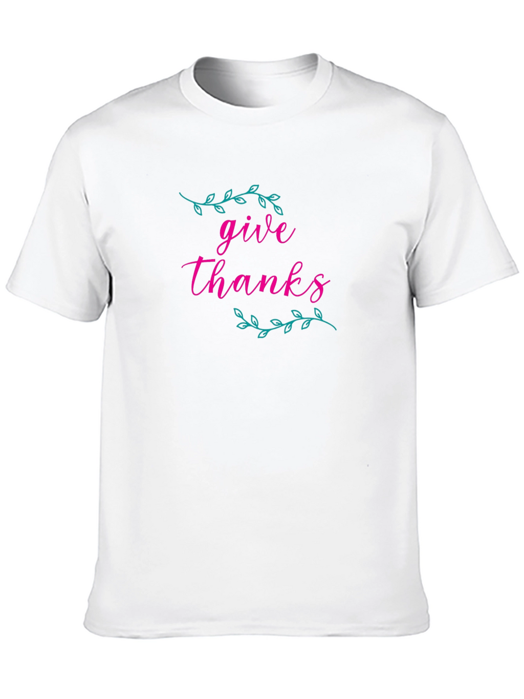 Give Thanks Graphic Tee - Black