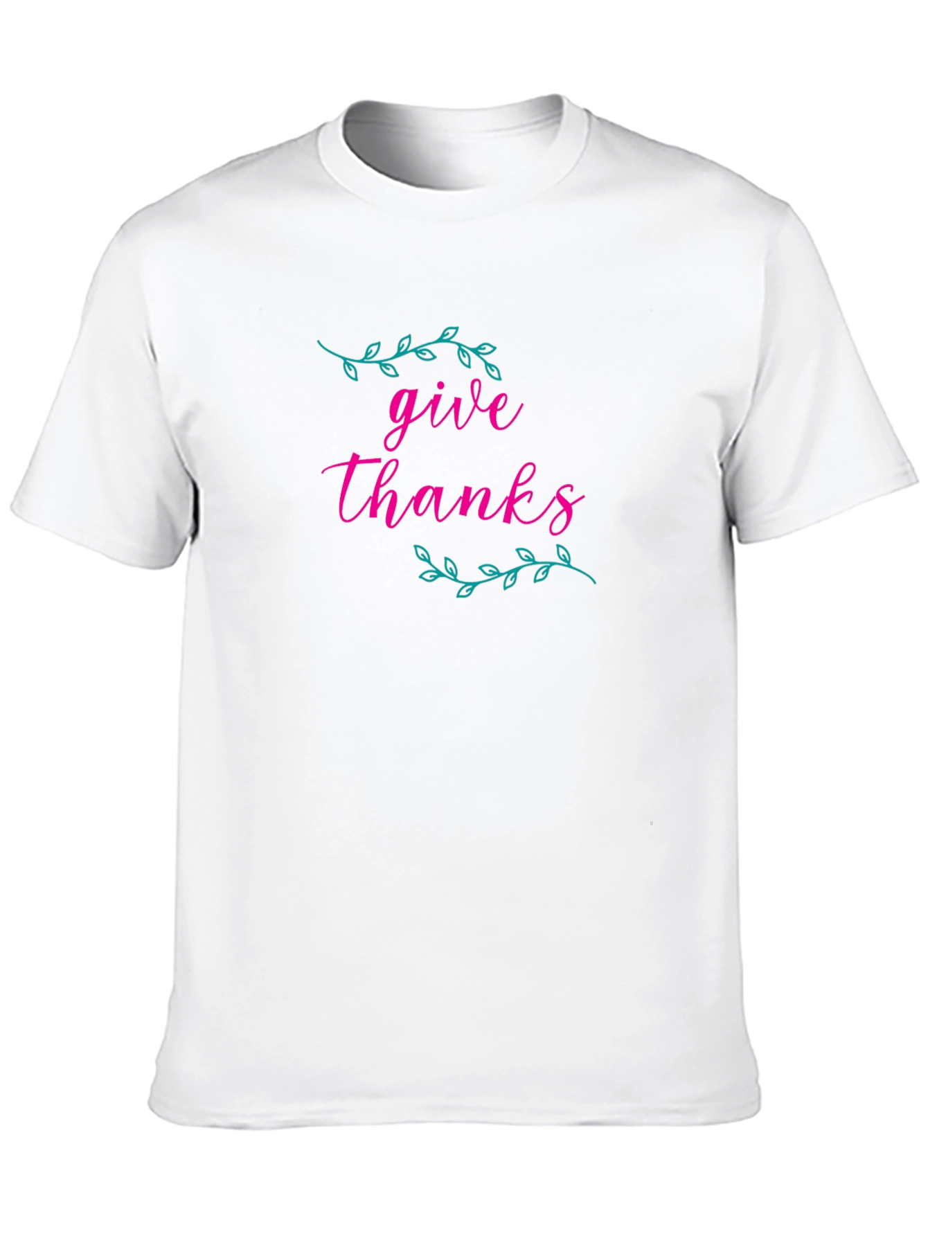 Give Thanks Graphic Tee - Black