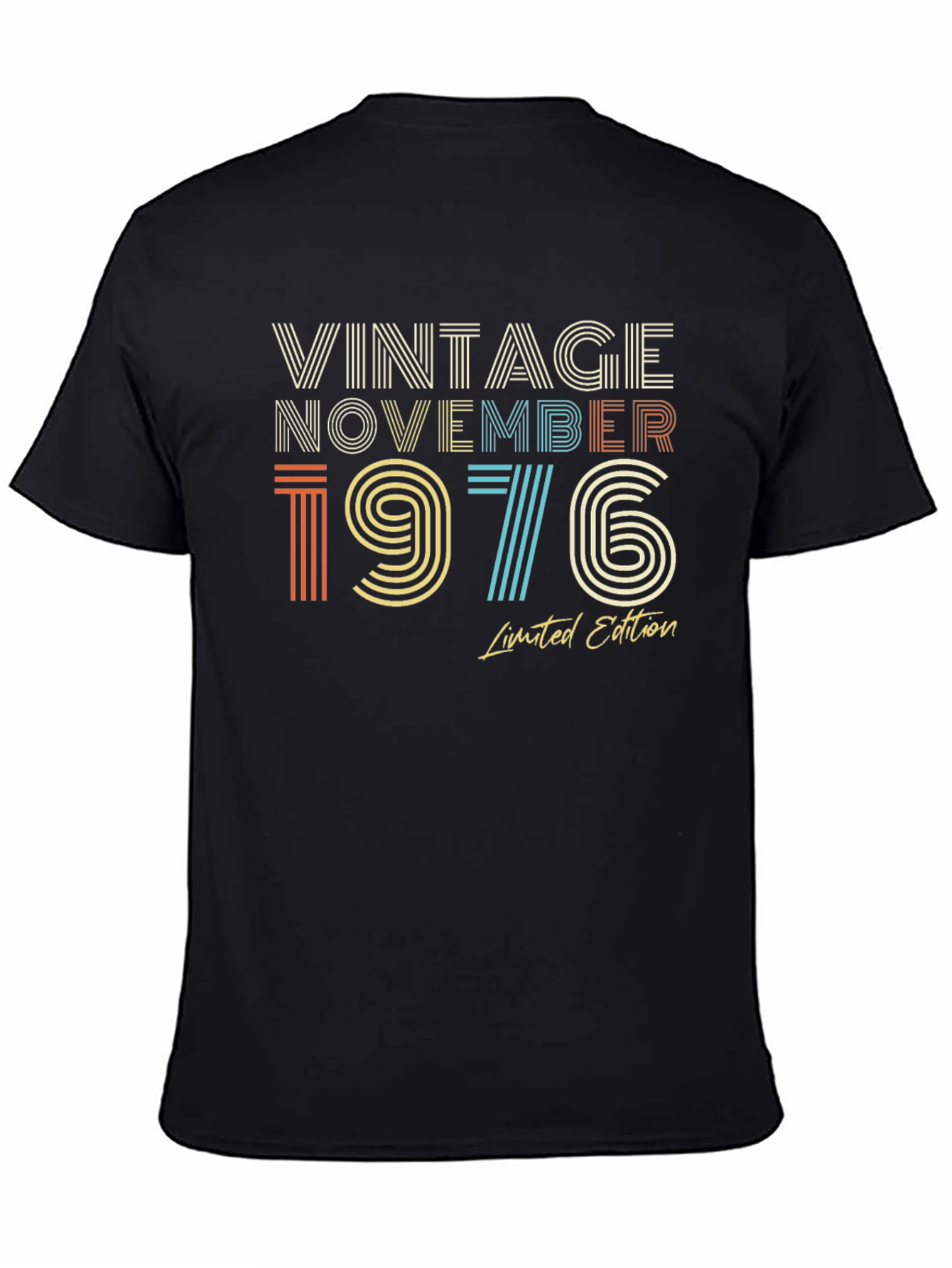 Vintage November 1976 Limited Edition Graphic Tee