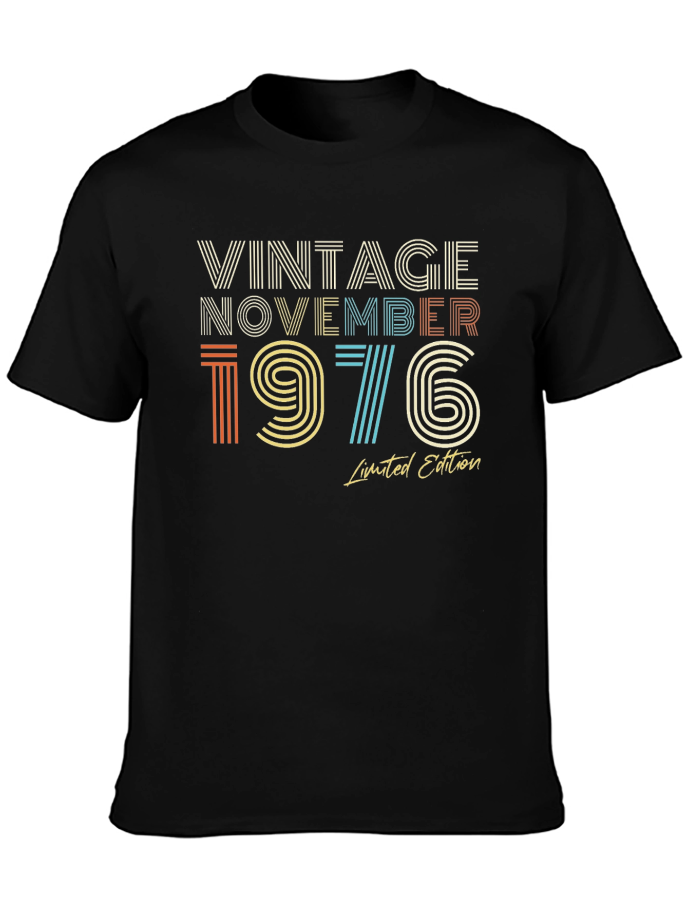 Vintage November 1976 Limited Edition Graphic Tee
