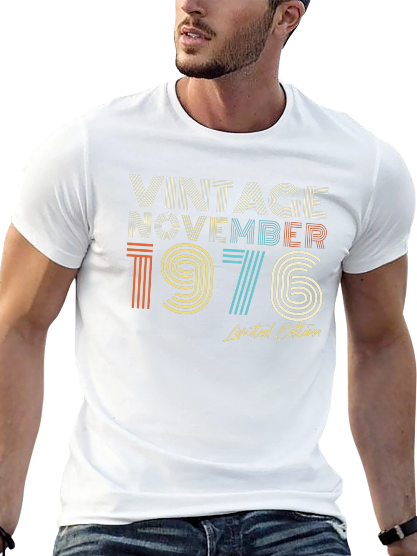 Vintage November 1976 Limited Edition Graphic Tee
