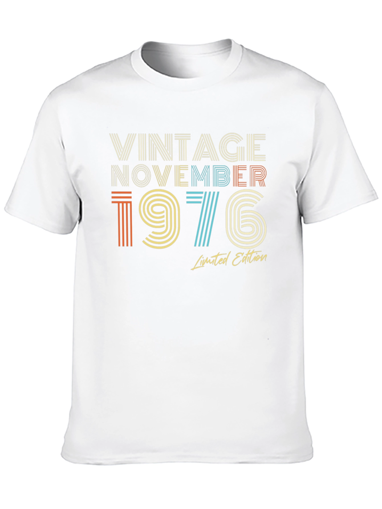 Vintage November 1976 Limited Edition Graphic Tee
