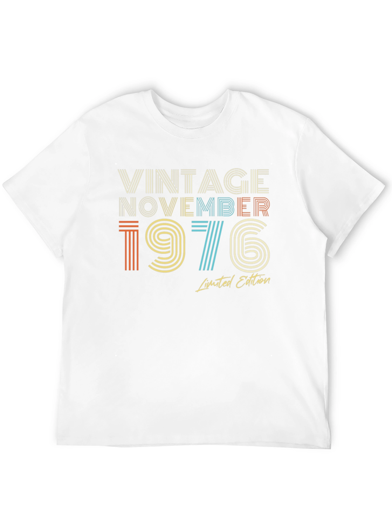 Vintage November 1976 Limited Edition Graphic Tee