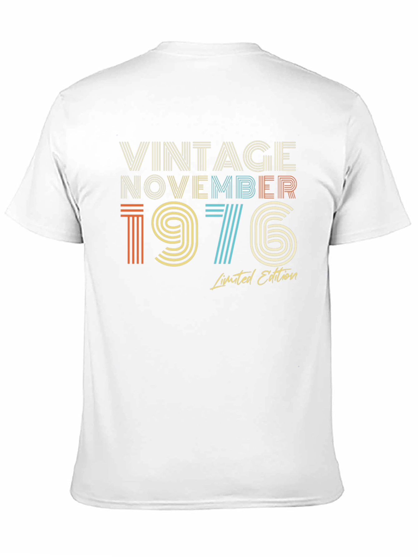 Vintage November 1976 Limited Edition Graphic Tee
