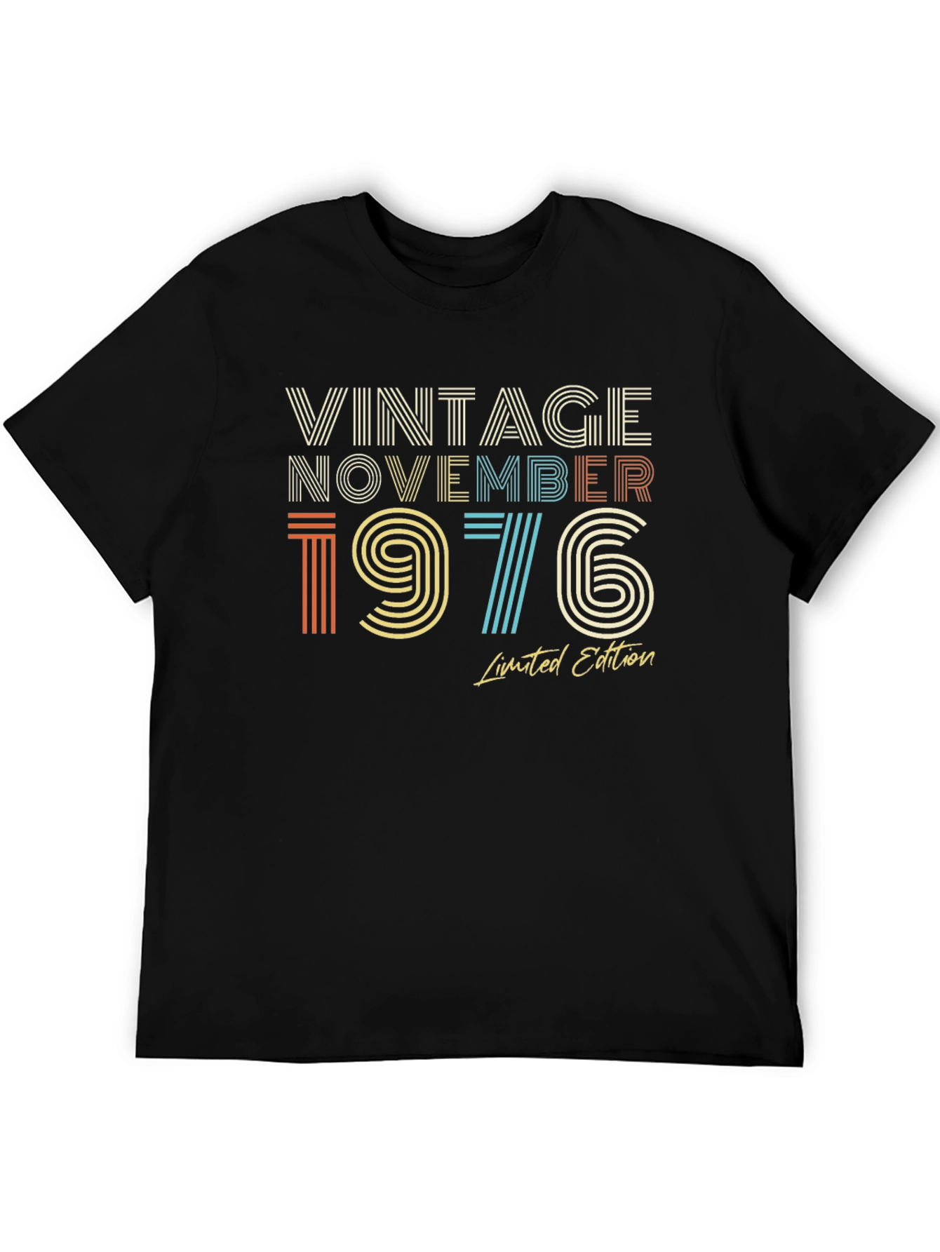 Vintage November 1976 Limited Edition Graphic Tee