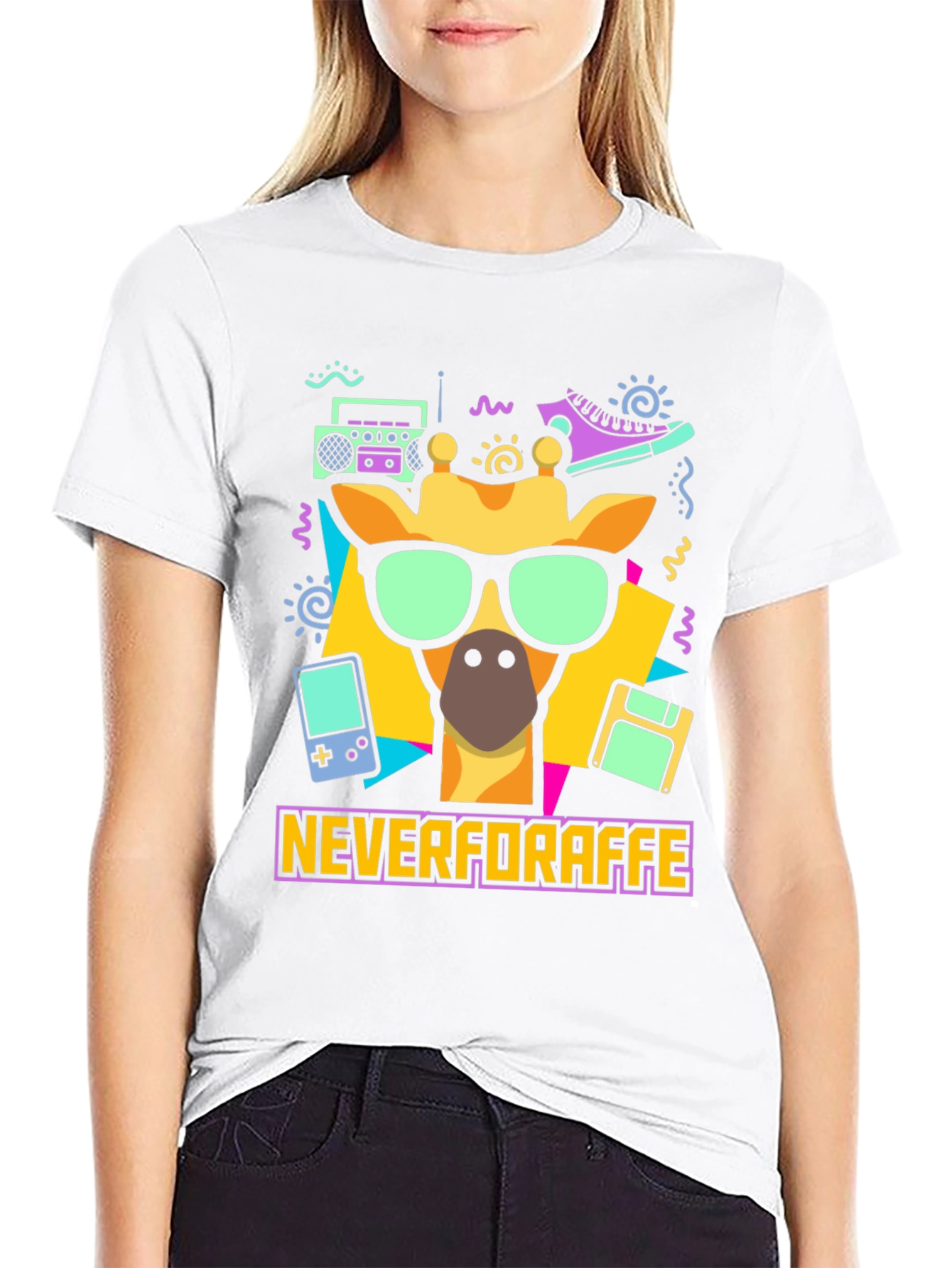 Never Forraffe Giraffe T-Shirt