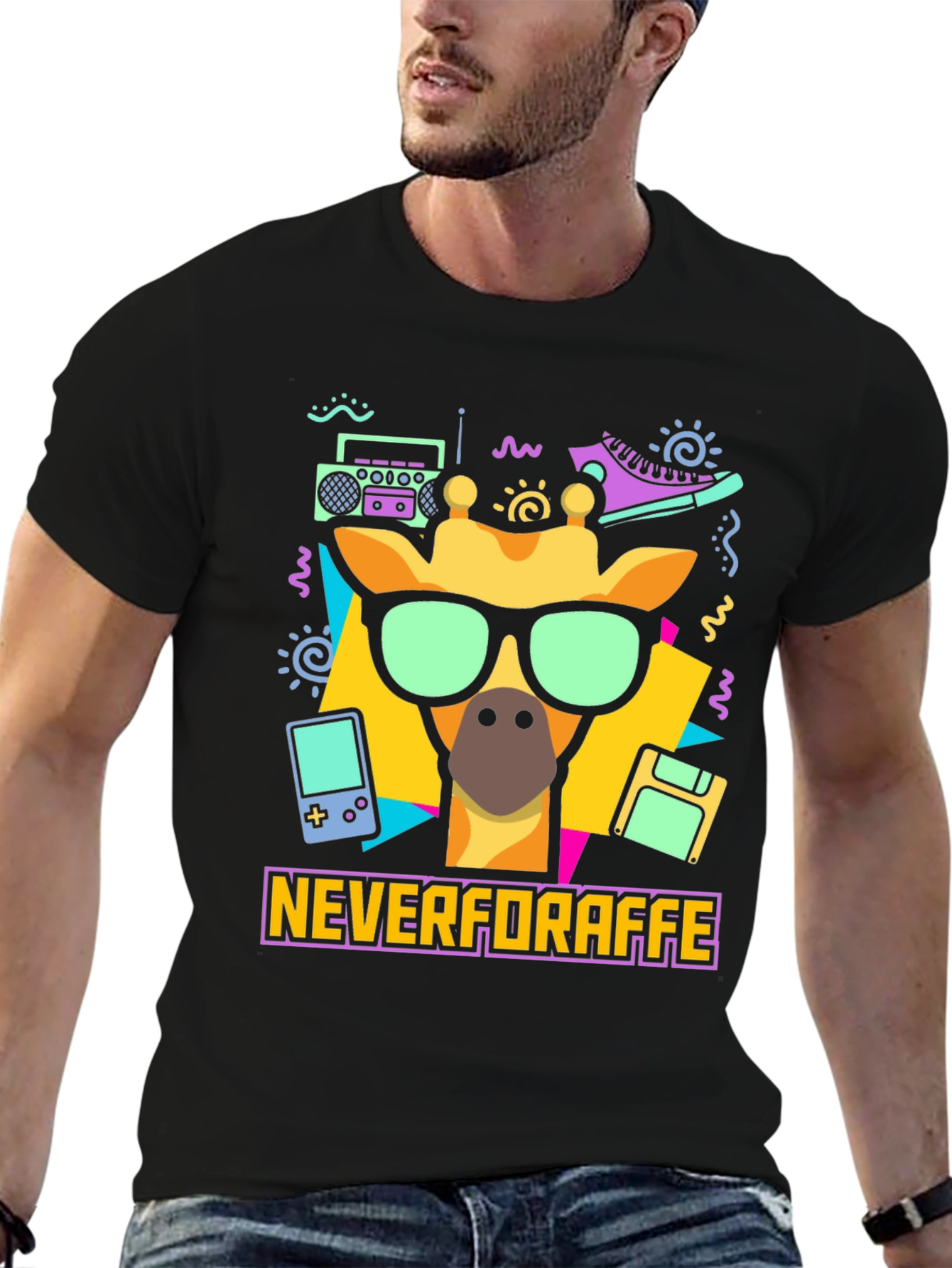 Never Forraffe Giraffe T-Shirt