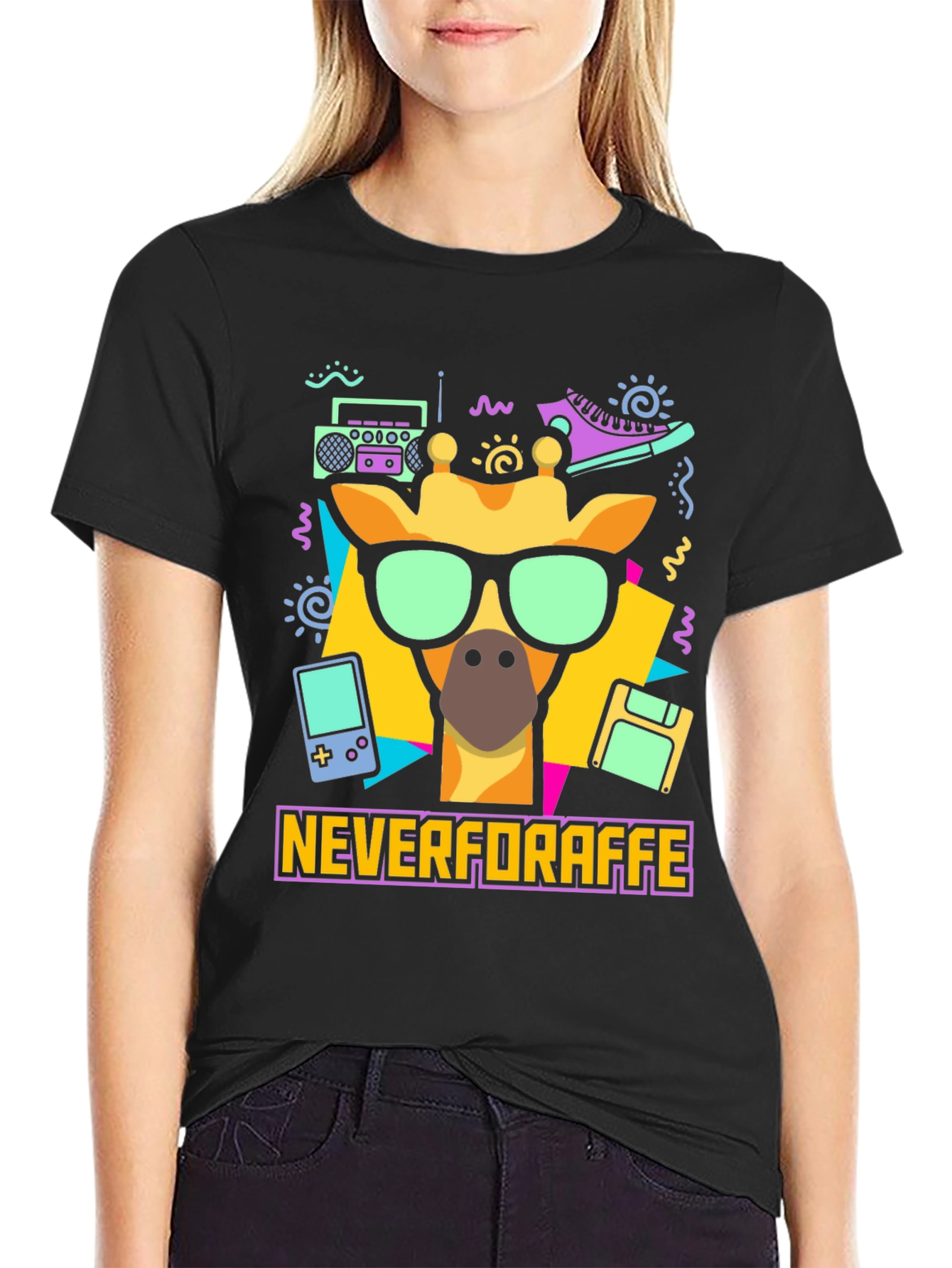 Never Forraffe Giraffe T-Shirt