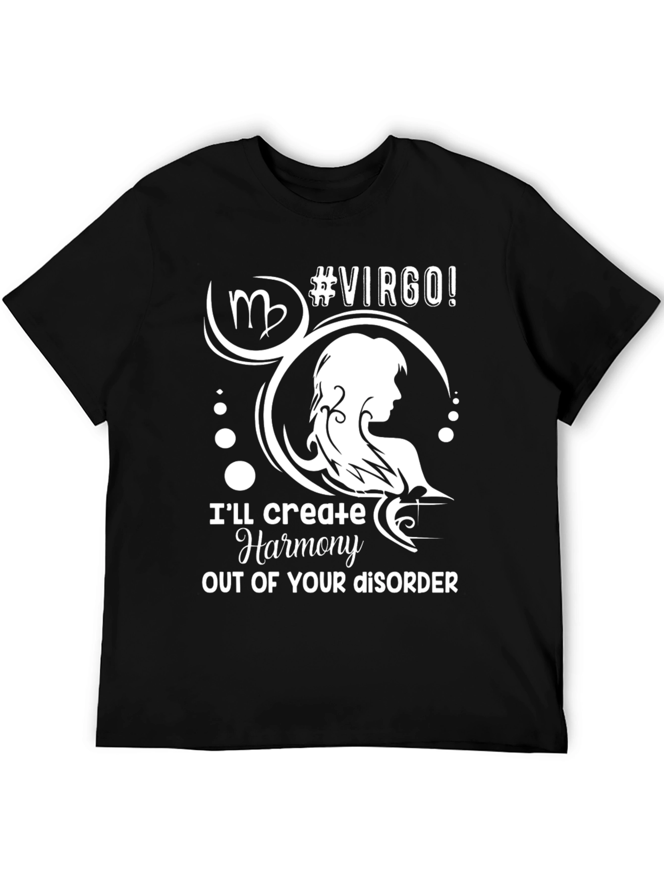 Virgo Zodiac Sign T-Shirt: Harmony Out of Disorder