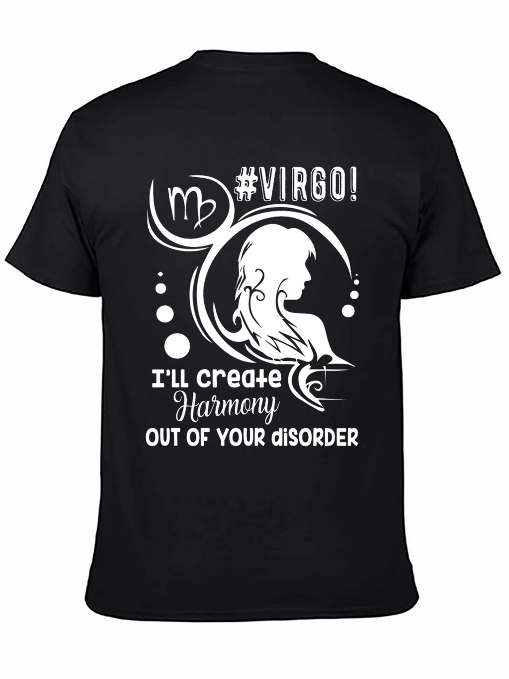 Virgo Zodiac Sign T-Shirt: Harmony Out of Disorder