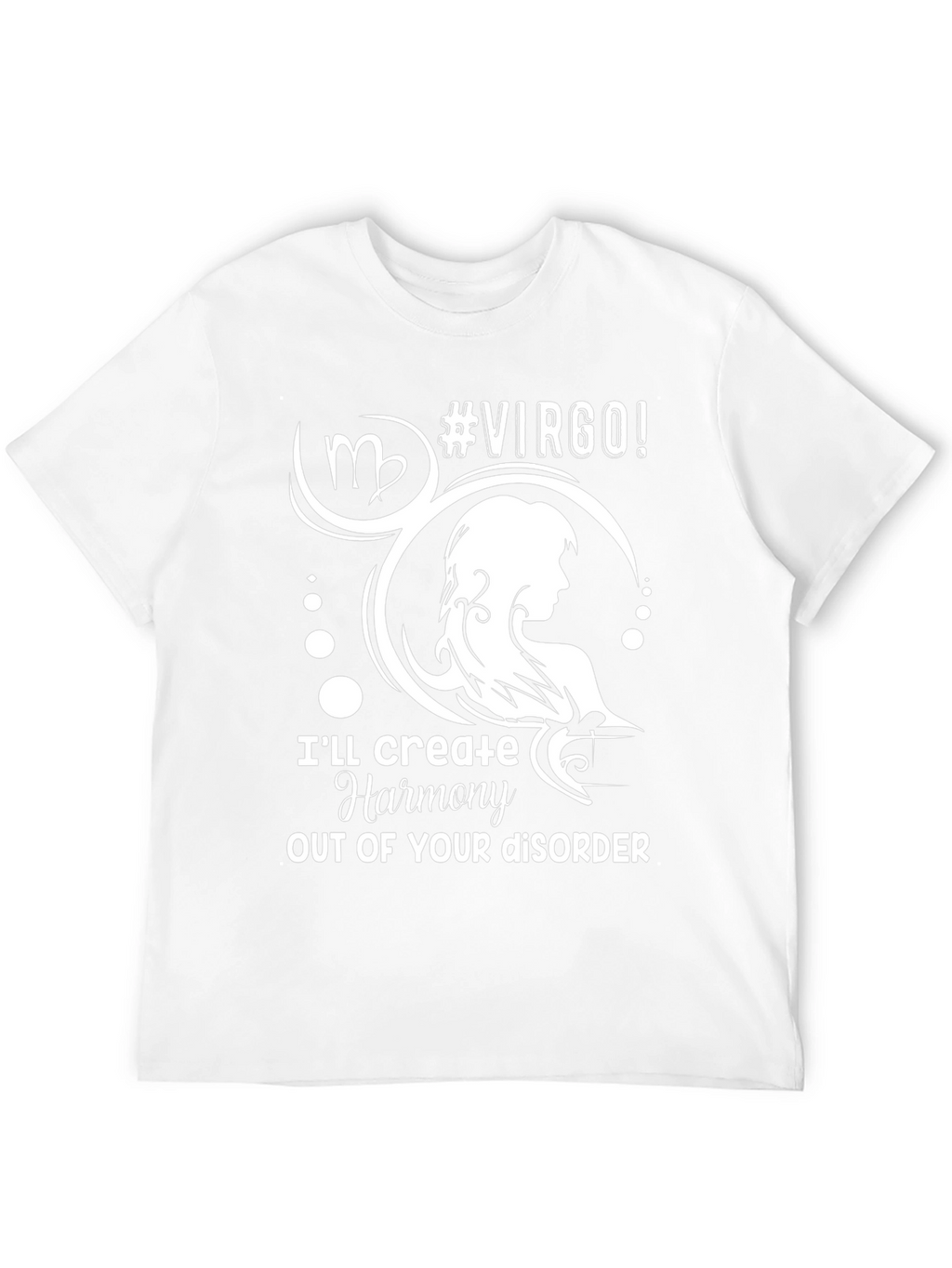 Virgo Zodiac Sign T-Shirt: Harmony Out of Disorder