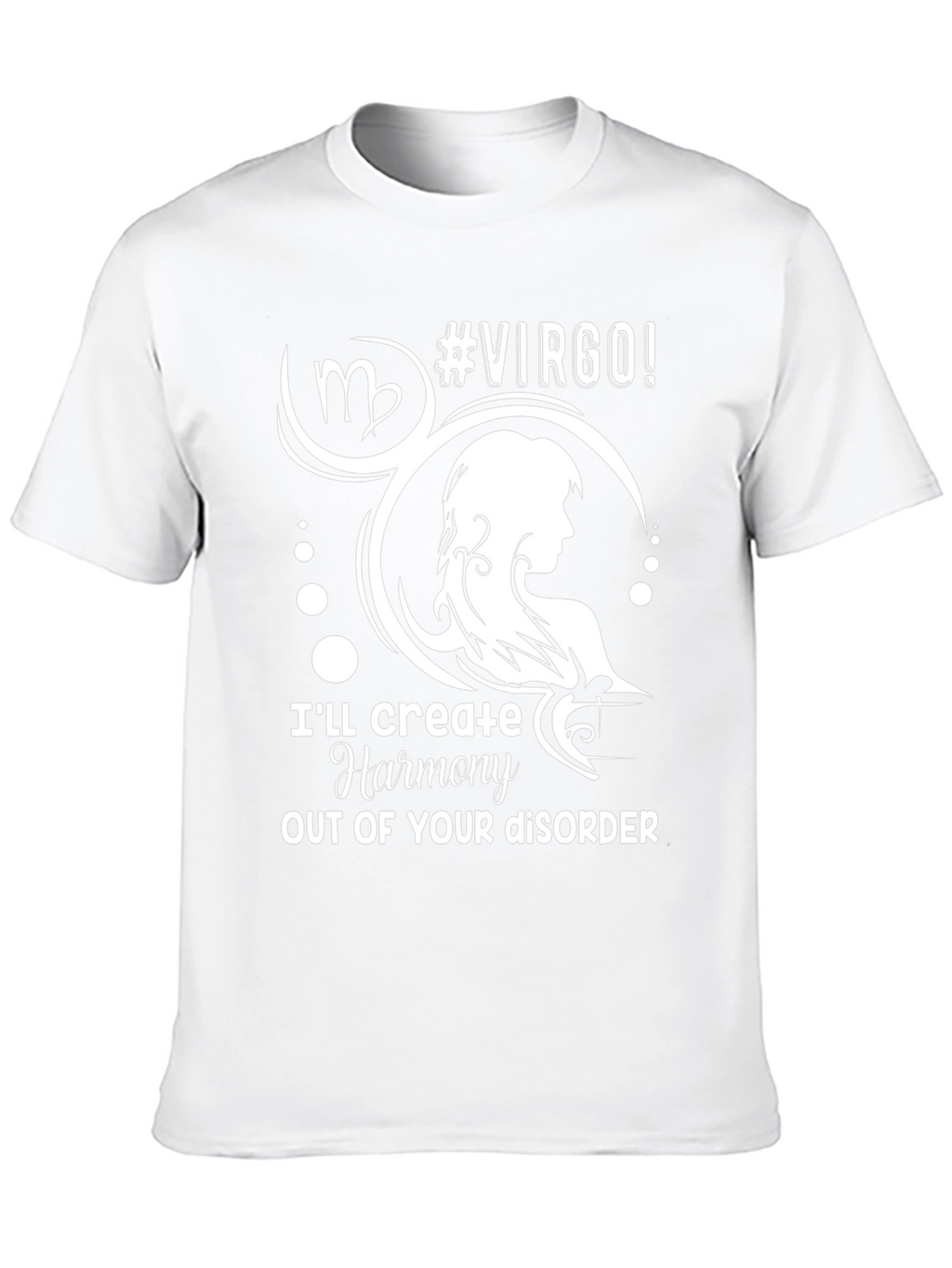 Virgo Zodiac Sign T-Shirt: Harmony Out of Disorder