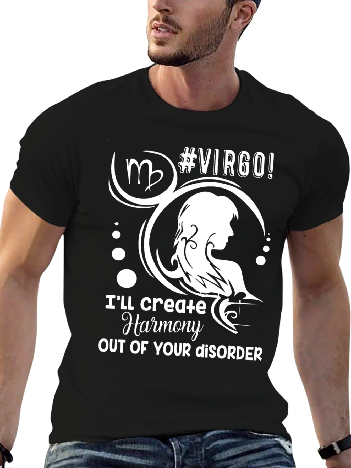 Virgo Zodiac Sign T-Shirt: Harmony Out of Disorder