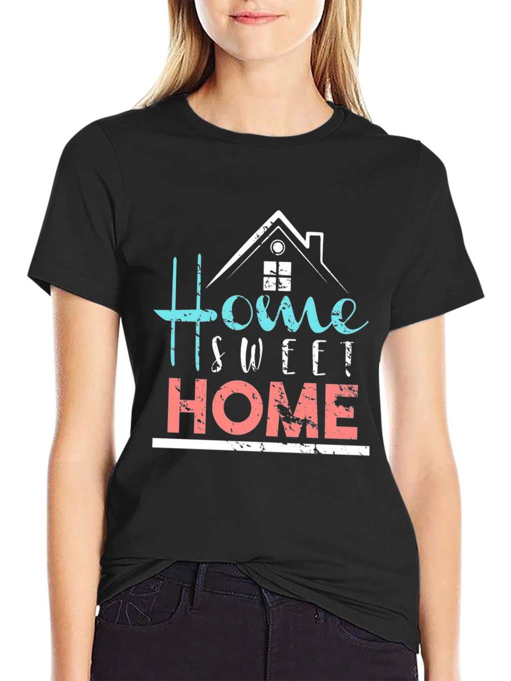 Home Sweet Home Graphic Tee - Trendy Comfort