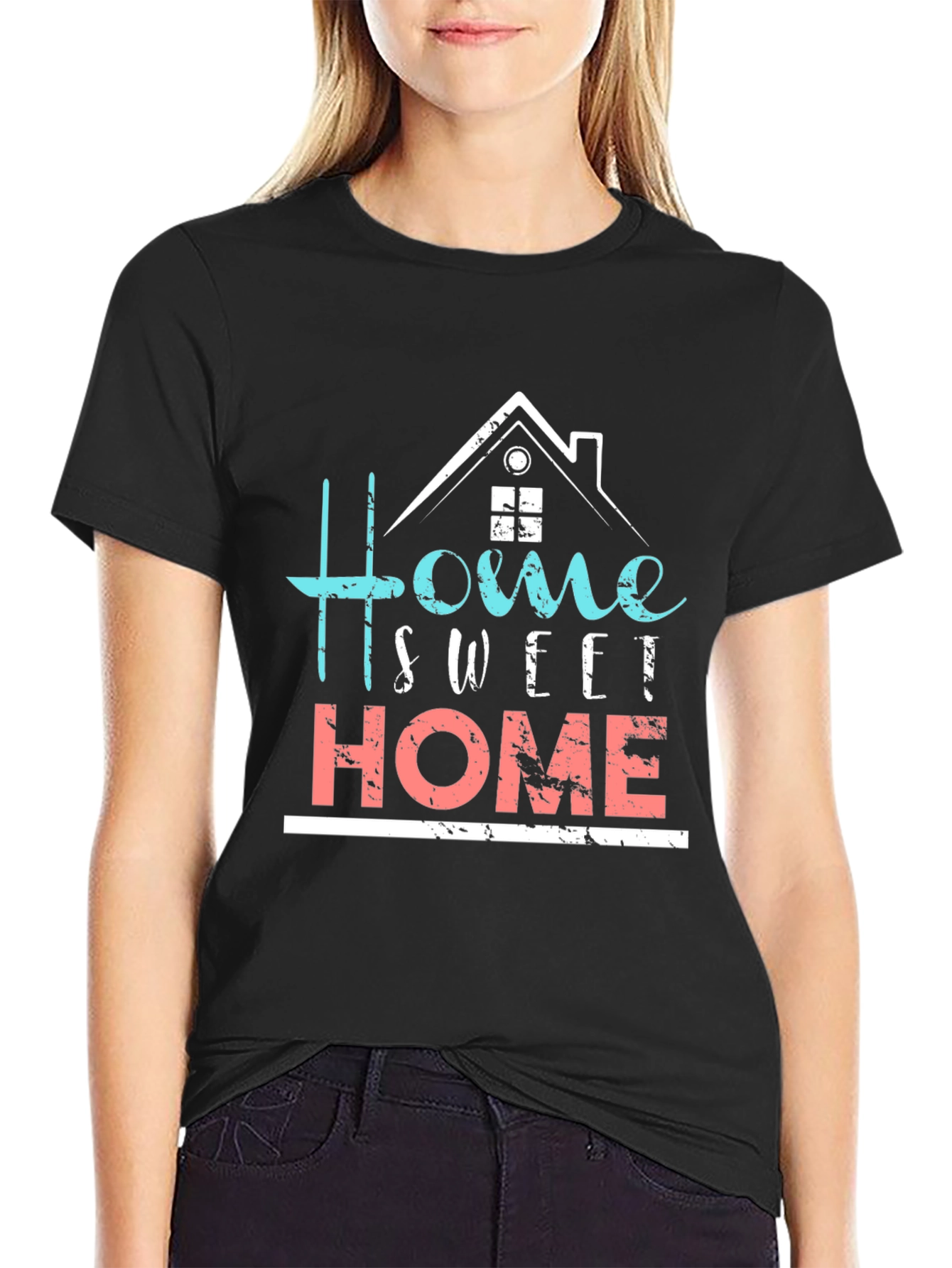 Home Sweet Home Graphic Tee - Trendy Comfort